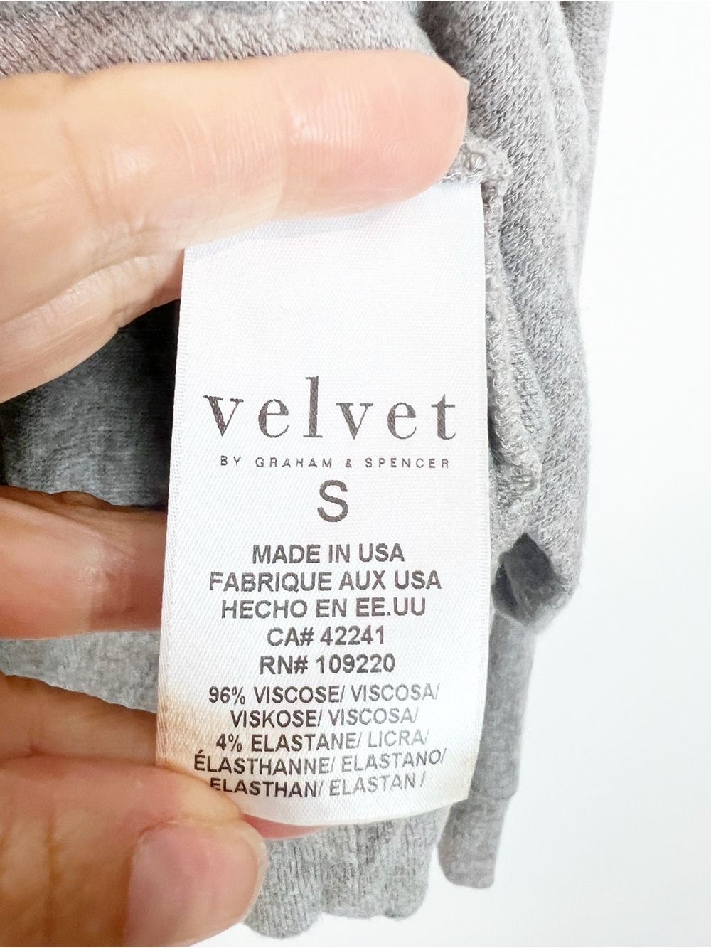 VELVET BY GRAHAM & SPENCER TAUPE TAN MOCK NECK BANDED HEM SHIRT SMALL - Picture 4 of 4